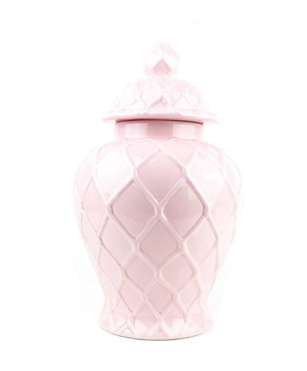 8 Oak Lane Ginger Jar Pink XL