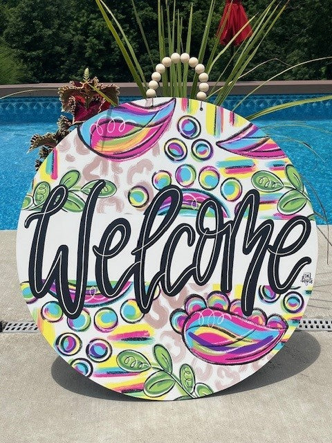 Welcome Door Hanger