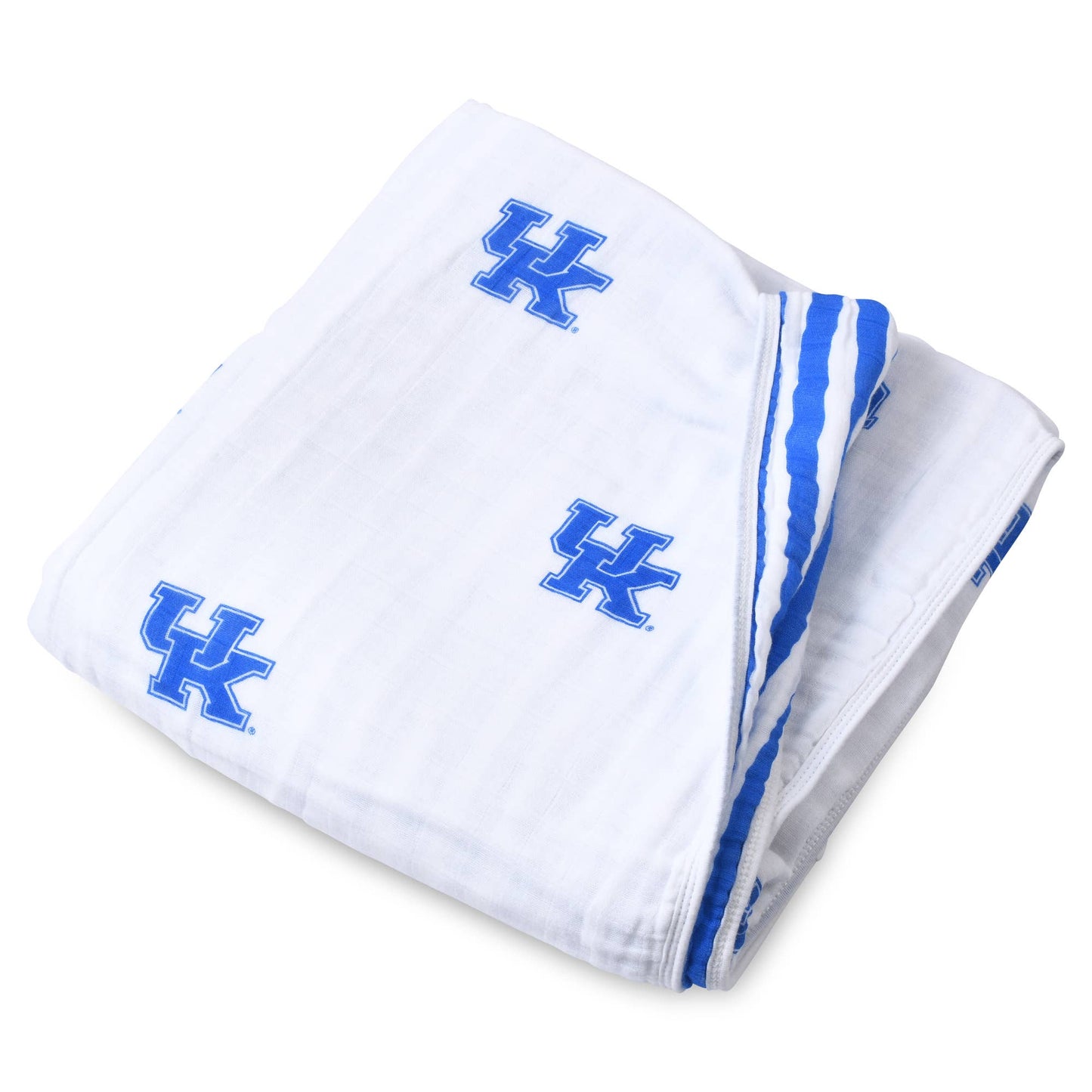 University of Kentucky Toddler Muslin Four Layer Blanket