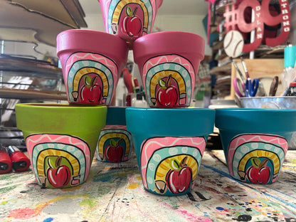 Teacher small flower pot 5”