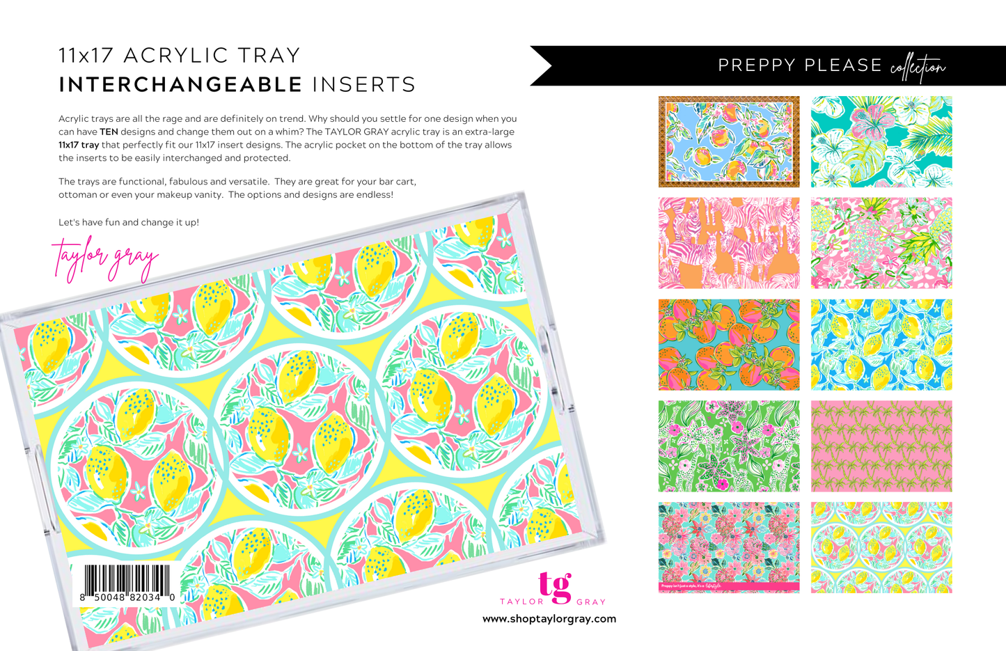 PREPPY PLEASE insert set of 10