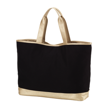 Black Cabana Tote