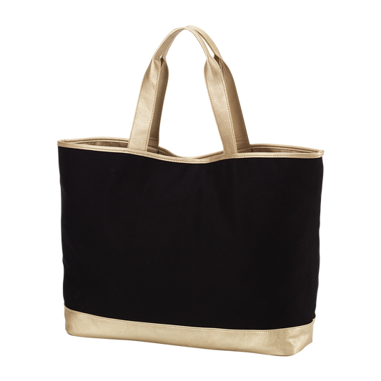 Black Cabana Tote