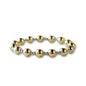 Product Pack - Gold Beaded Stretch Bracelet - 30 Bracelets