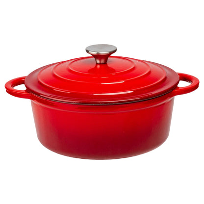 Enameled Cast Iron Dutch Oven (2.8 Qt, 3.5 Qt, 5 Qt, 6 Qt)