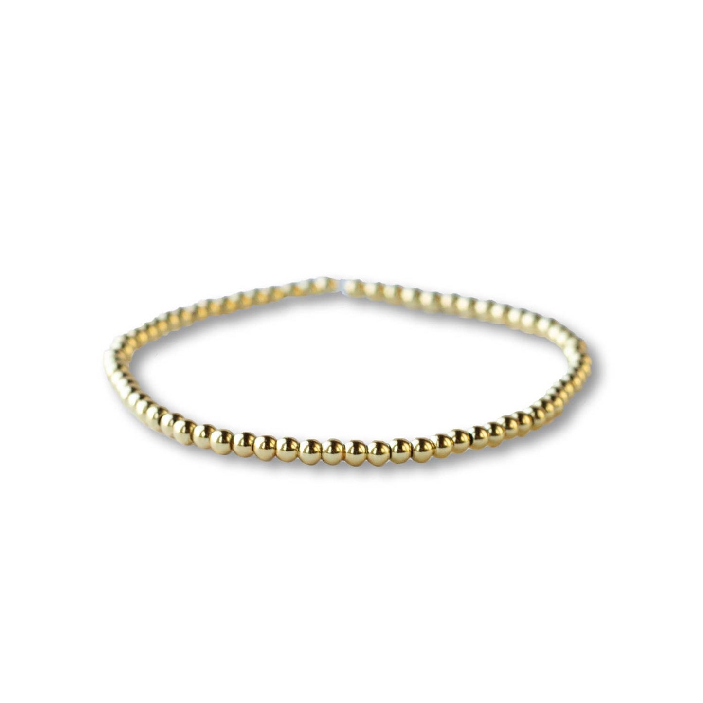 Product Pack - Gold Beaded Stretch Bracelet - 30 Bracelets