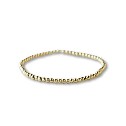 Product Pack - Gold Beaded Stretch Bracelet - 30 Bracelets