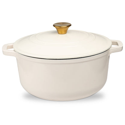 Enameled Cast Iron Dutch Oven (2.8 Qt, 3.5 Qt, 5 Qt, 6 Qt)