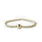 Product Pack - Gold Beaded Stretch Bracelet - 30 Bracelets