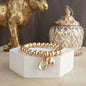 Brilliant Bond – Statement Chain Bracelets with Reflective Crystals