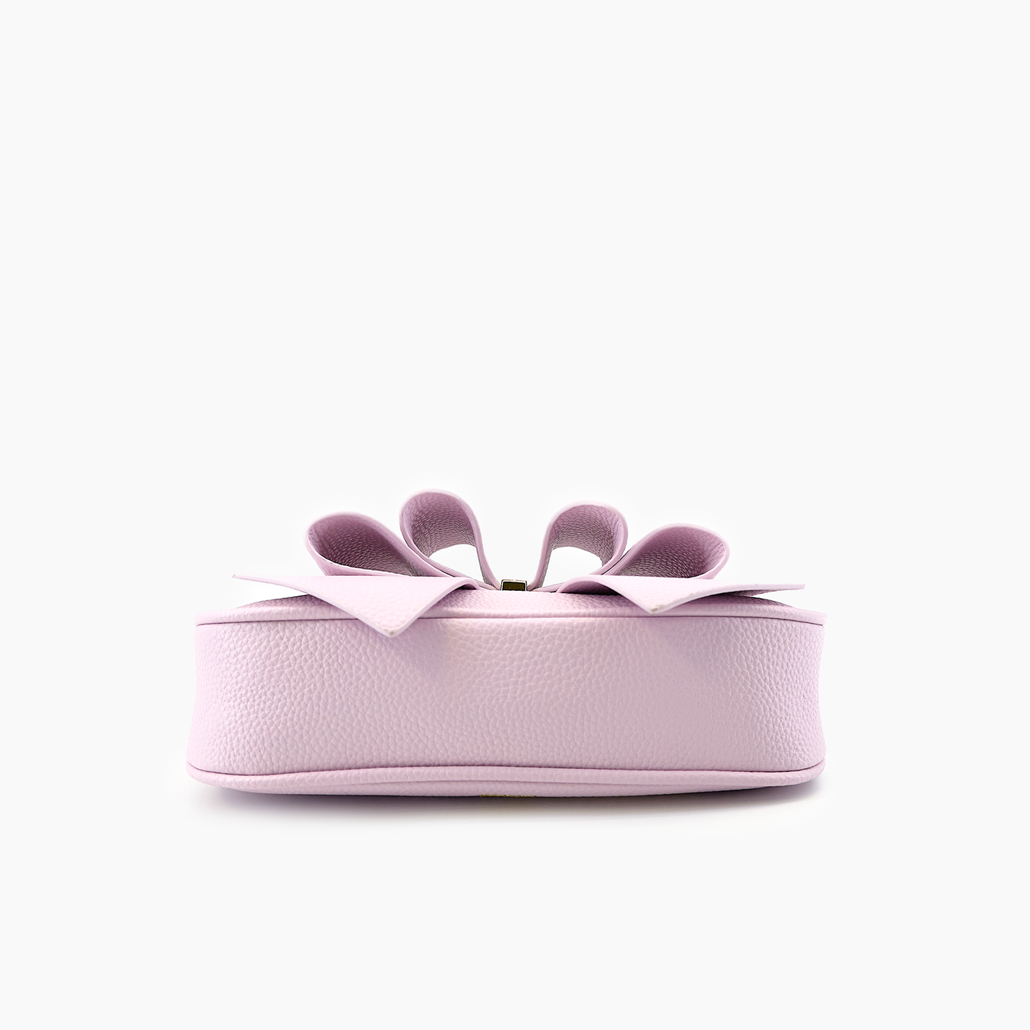 Mini Baguette Bow Pebble Shoulder Bag