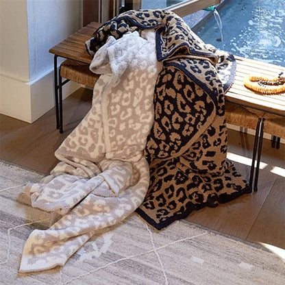 Leopard Pattern Ultra-Soft 50x60 Inch Throw Blanket