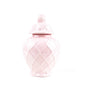 8 Oak Lane Large Textured Ginger Jar - Pink