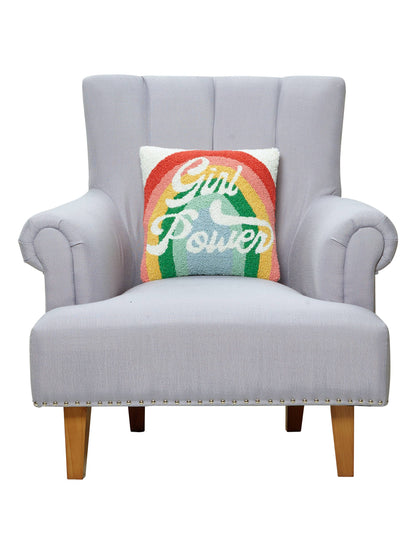 Girl Power Hook Pillow