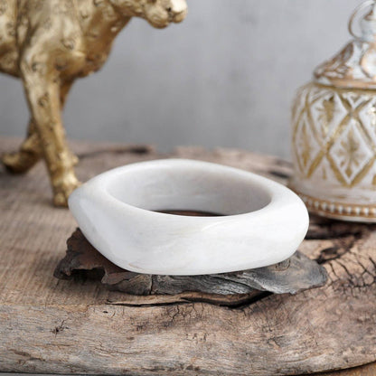 Earth Edge – Square Acrylic Chunky Statement Bangle