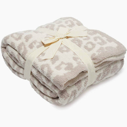 Leopard Pattern Ultra-Soft 50x60 Inch Throw Blanket