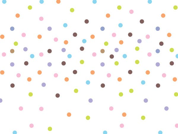 Polka Dot Printed Tissue Paper