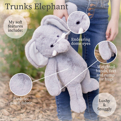 World's Softest Lushees 16" - Elephant
