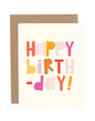 Happy Birthday Greeting Card