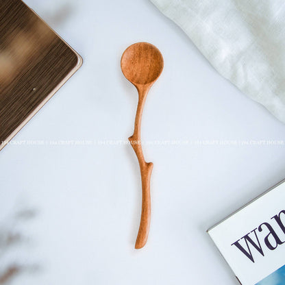 Branch Tree Wooden Spoon - Kitchen Serving Utensils
