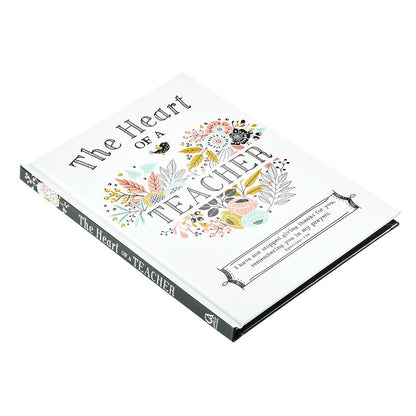 Gift Book Heart of a Teacher Padded Hardcover