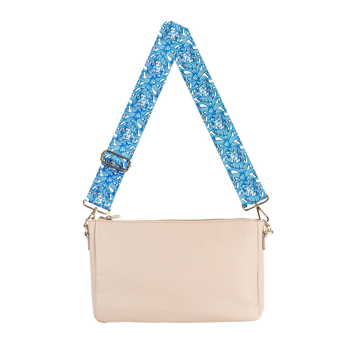 Tan Hadley Purse with Accent Crossbody Strap