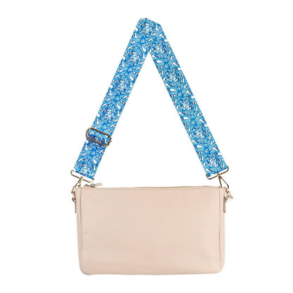 Tan Hadley Purse with Accent Crossbody Strap