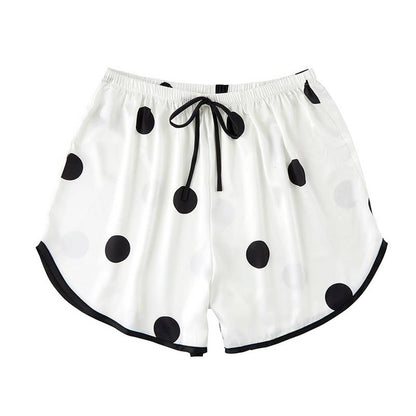 Satin Two-Piece PJ Set - Ivory