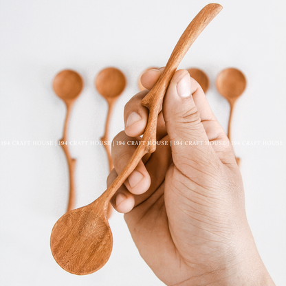 Branch Tree Wooden Spoon - Kitchen Serving Utensils